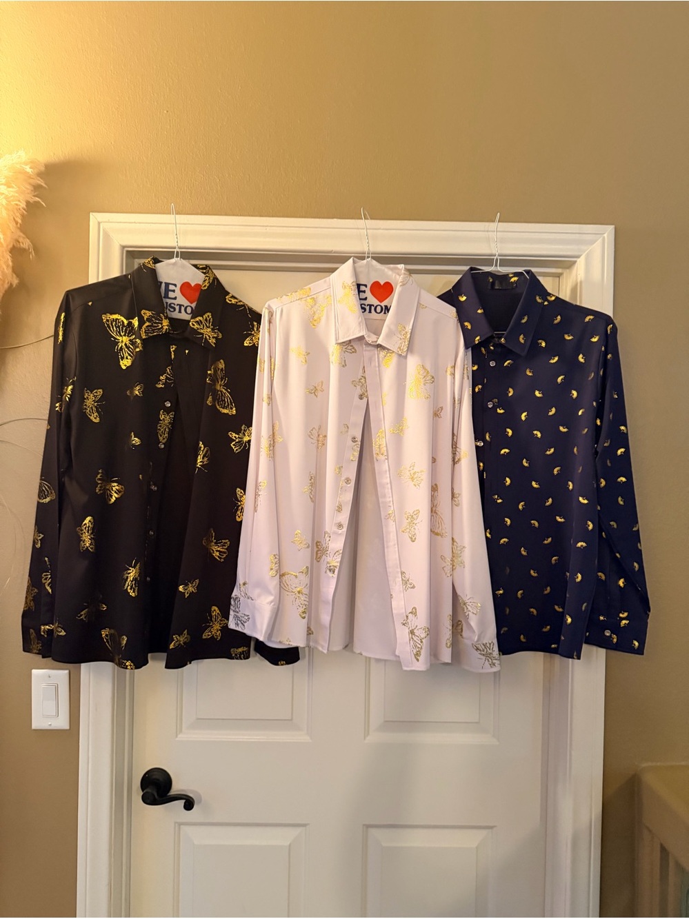 Zeroyaa 3 pack men’s dress shirts